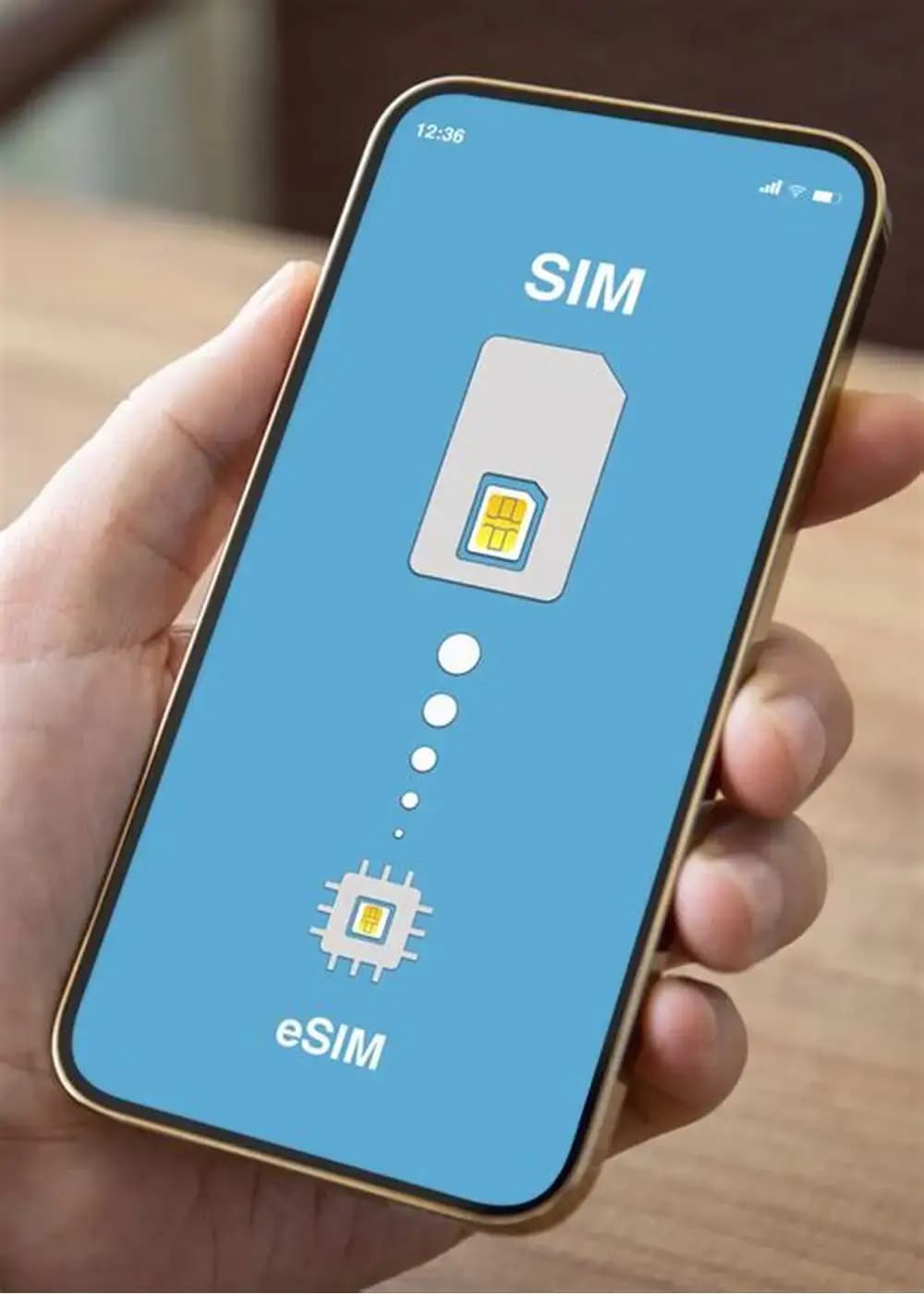 Make sure your device is eSIM compatible