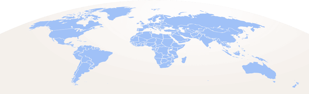 World wide coverage